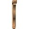 Ekena Millwork Funston Arts and Crafts Smooth Bracket w/ Offset Brace, Western Red Cedar, 5 1/2"W x 40"D x 40"H BKT0604X40X40FST03SWR - alternate 4